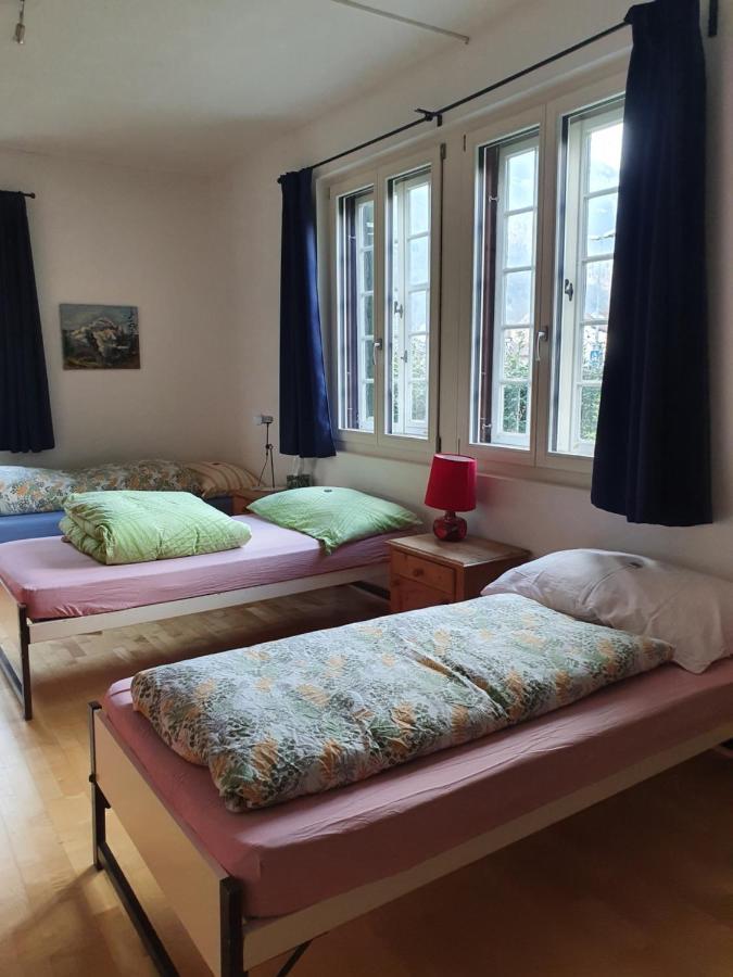 אינטרלאקן Zentral Gelegene Wohnung Mit Grossem Garten מראה חיצוני תמונה