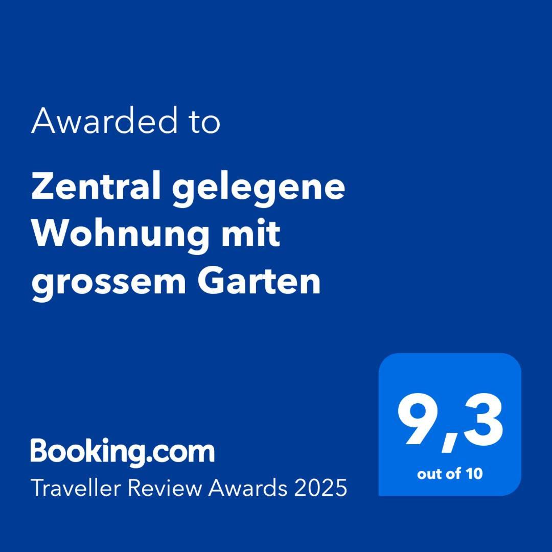 אינטרלאקן Zentral Gelegene Wohnung Mit Grossem Garten מראה חיצוני תמונה